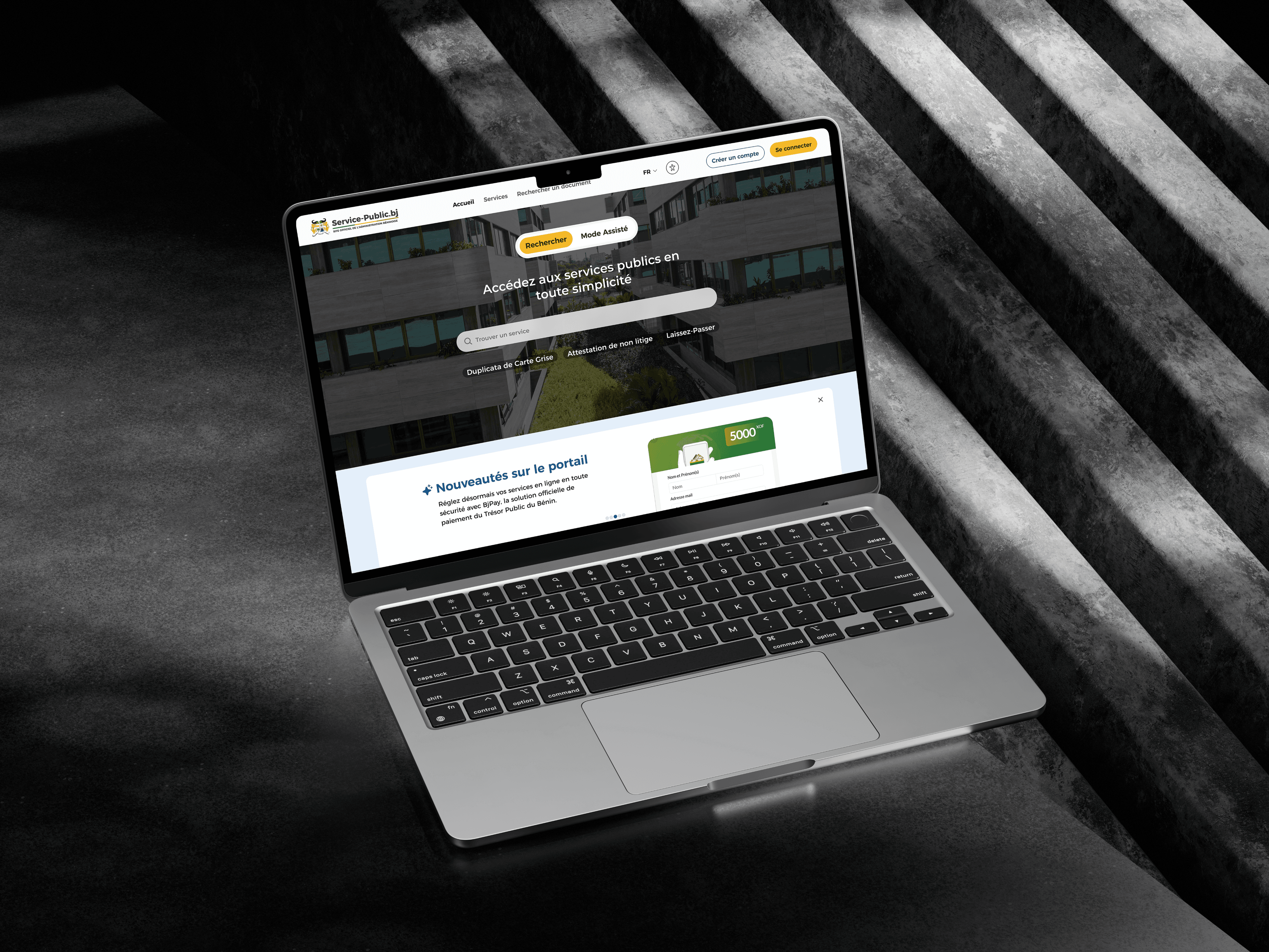 Portail national des services